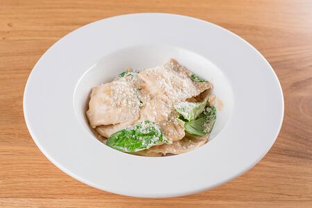 Равиоли с форелью