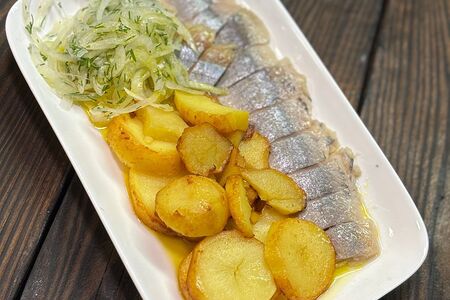 Селёдочка с картофелем