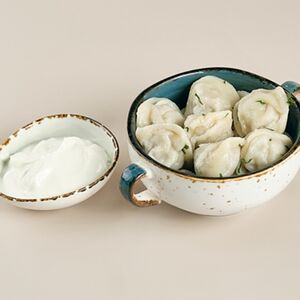 Пельмени с курицей