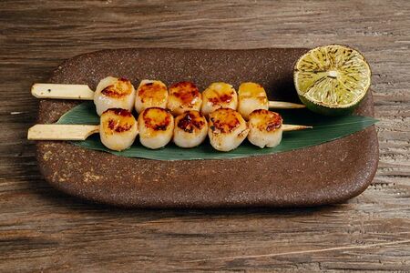 Кушияки бейби гребешки