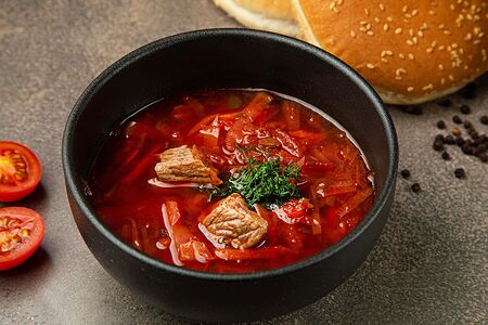 Борщ с говядиной