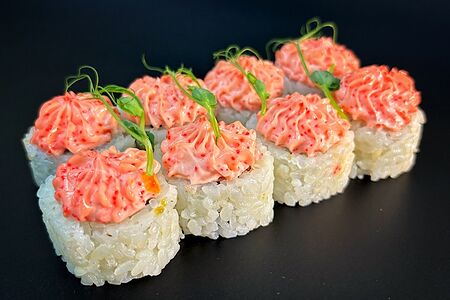 Ролл Лава с креветкой