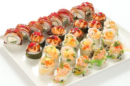 Сет мэри сью new и 3 набора: васаби, имбирь, соевый соус)