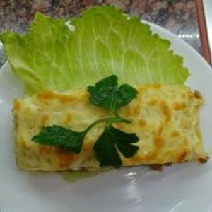 Лазанья с телятиной