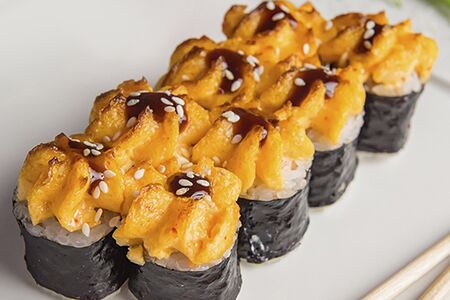 Гриль лосось