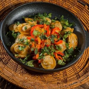 Пельмени Вок по-русски