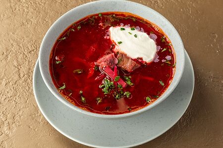 Борщ с говядиной