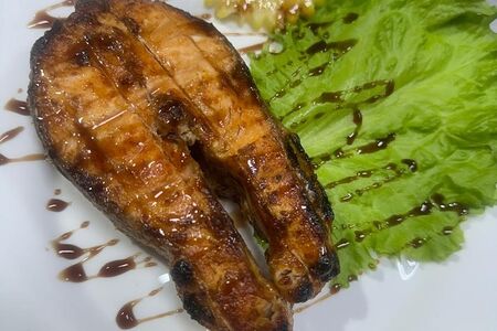 Шашлык из семги