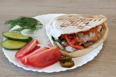 Шаверма в пите