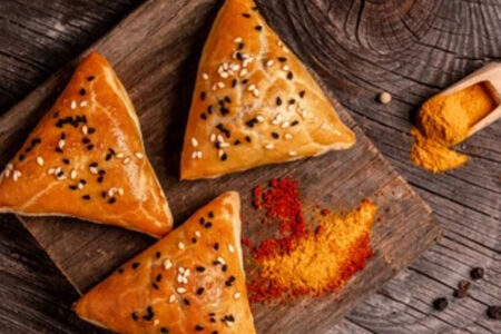 Самса с курицей 