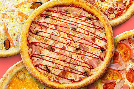 Сет на компанию из 5 пицц