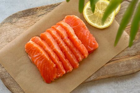 Филе лосося слабосоленого