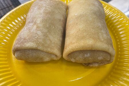 Блины с мясом