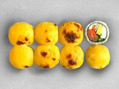 Запеченный с лососем