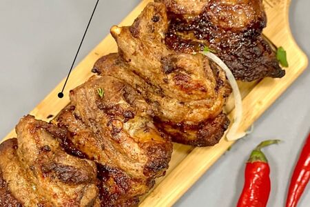 Шашлык из свиных ребер