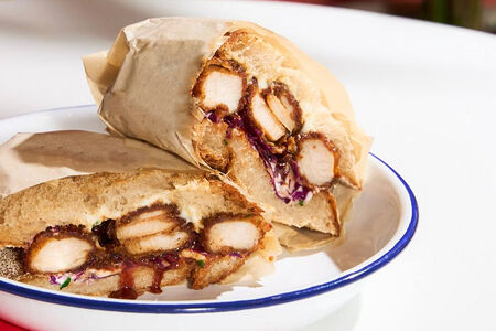 Сэндвич хрустящий цыпленок