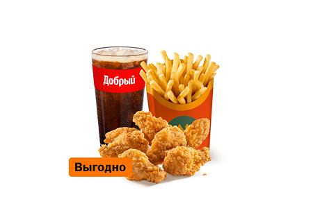 Куриные крылышки (7 шт.) Большой Комбо