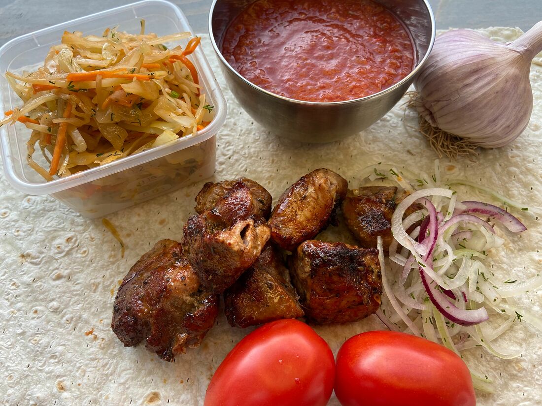 Шашлык и точка