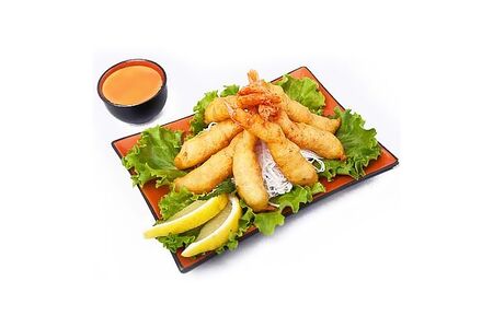 Креветки Темпура