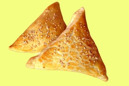 Самса слоёная с курицей 