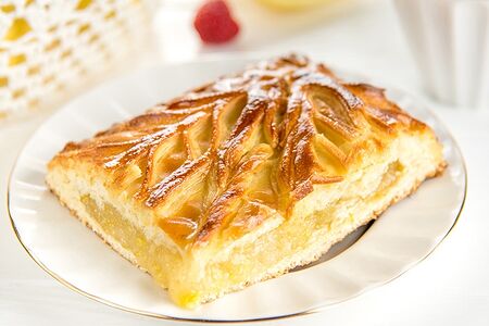 С лимоном Половина пирога