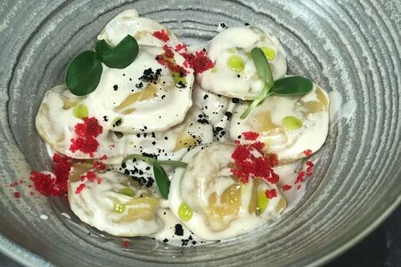 Пельмени с лососем