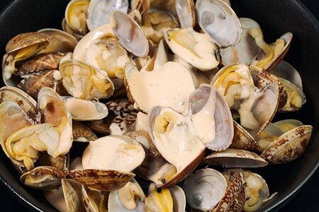 Вонголе в соусе гриль