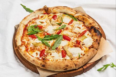 С моцареллой и артишоками