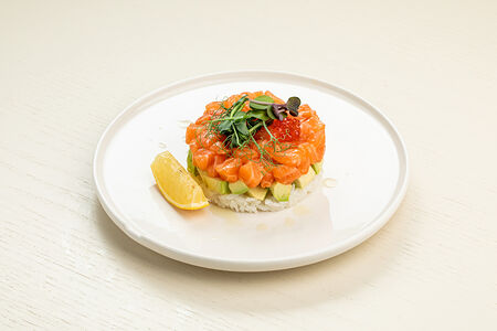 Тар-тар с лососем