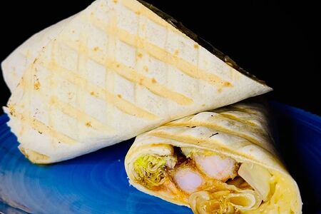 Шаверма с креветками 