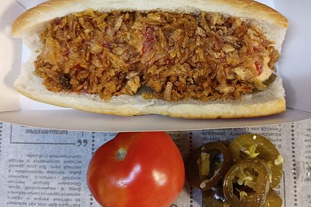 Хот-дог Датский говяжий с халапеньо