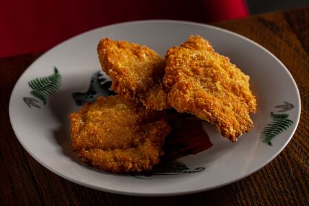 Домашние стрипсы с картошкой фри