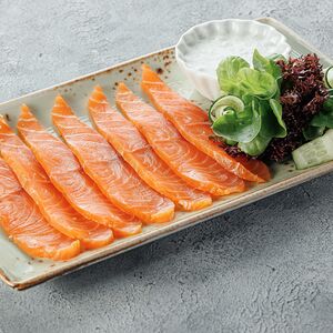 Закуска из копченого лосося 