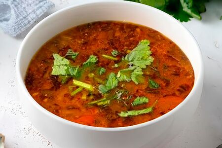 Суп харчо с курицей