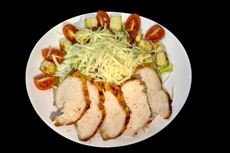 Цезарь с курицей