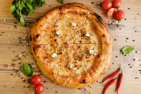 Пицца Четыре сыра большая