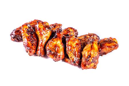 Двойная порция куриных крылышек BBQ