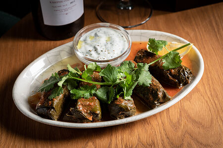 Долма с говядиной и свининой