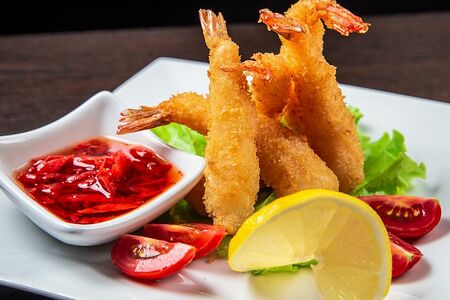 Эби темпура с креветками