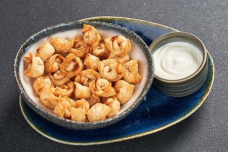 Чучвара жареная