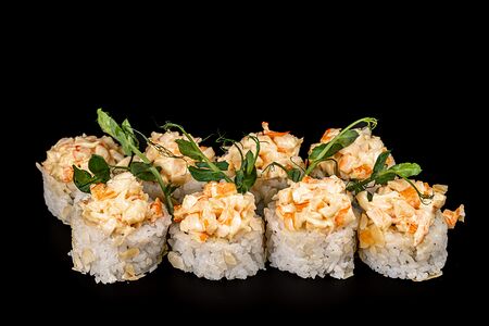 Мангобум с нежной креветкой