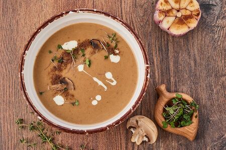 Грибной крем-суп