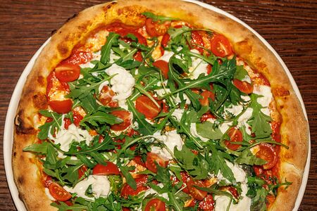 Страчателла, пепперони, руккола