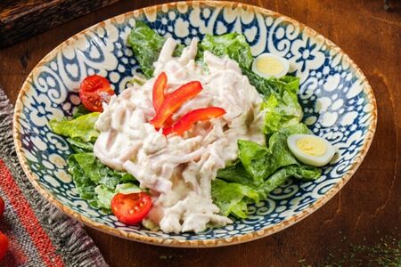 Теплый салат Тавук