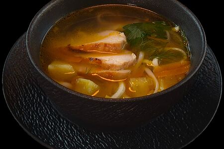 Похлебка куриная с лапшой