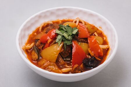 Лагман в бульоне