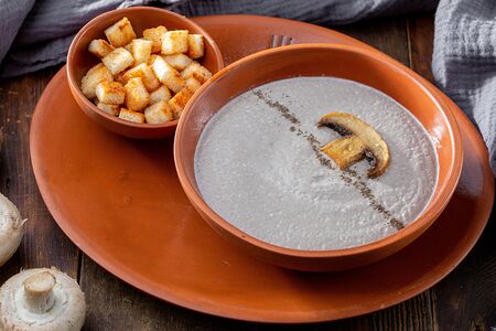 Грибной крем-суп