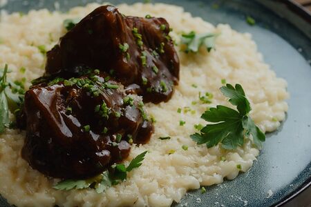 Ризотто Томленая говяжья щека