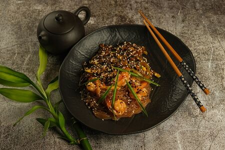 Фунчоза с креветкой