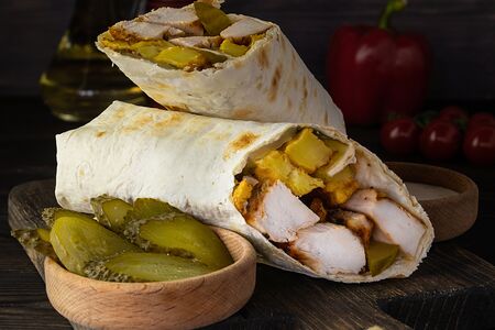 Шаурма Ливанская на углях